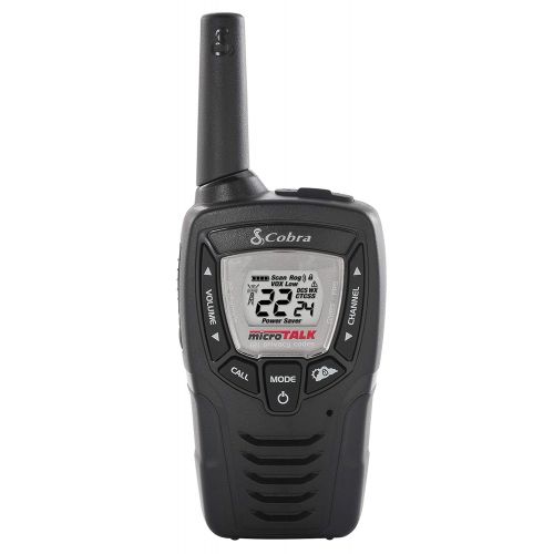 코브라 Cobra (4) ACXT390 MicroTalk 23 Mile 22 Ch Walkie Talkie 2-Way Radios wHeadsets