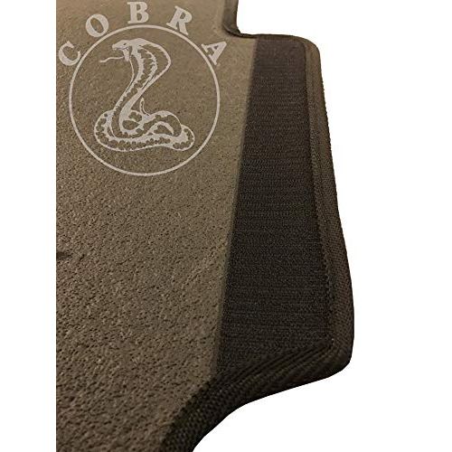  Cobra Auto Accessories Floor Mats Carpet + Logo Fits BMW 3 Series E30 Coupe/Convert 84 85 86 87 88 89 90 91