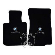 Cobra Auto Accessories Floor Mats Carpet + BMW Logo Fits BMW Z4 2009 2010 2011 2012 2013 2014 2015 2016