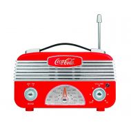 [아마존베스트]Coca-Cola Coca Cola CCR01 Vintage Style Am/FM Radio