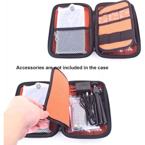  Cocar Carrying Case, Strong Travel Carrying Case for Mini Projector Portable Mobile Protection Multifunction Office Carrying Hard Cases Thickened Hard Shell Protection