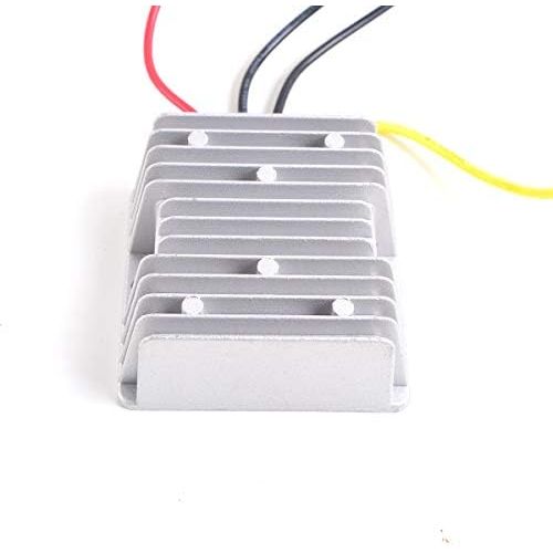  [아마존베스트]-Service-Informationen DC 24V to 12V DC Down Converter 5A 60W Power Supply Adaptor Voltage Changer Reducer Regulator for Car Truck Vehicle Boat Solar System Step etc. (Accept DC15-40V Inputs), 15a