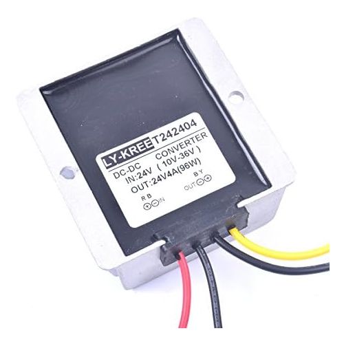  [아마존베스트]-Service-Informationen Cocar DC 12V / 24V 4A Voltage Stabiliser Surge Protector Power Supply Regulator for Car Truck Vehicle Boat Solar System etc. (DC10-36V Input)