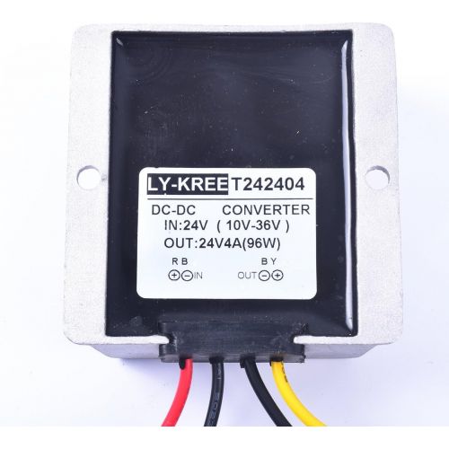  [아마존베스트]-Service-Informationen Cocar DC 12V / 24V 4A Voltage Stabiliser Surge Protector Power Supply Regulator for Car Truck Vehicle Boat Solar System etc. (DC10-36V Input)