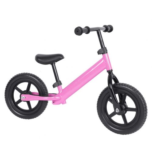  Cocoarm Kinder Laufrad Lauflernrad Kinderrad Balance Bike Kinder Balance Fahrrad fuer Jungen und Madchen 2-5 Jahre 12 Zoll Kinderlaufrad 84 x 60 x 44,5 cm (Rosa)