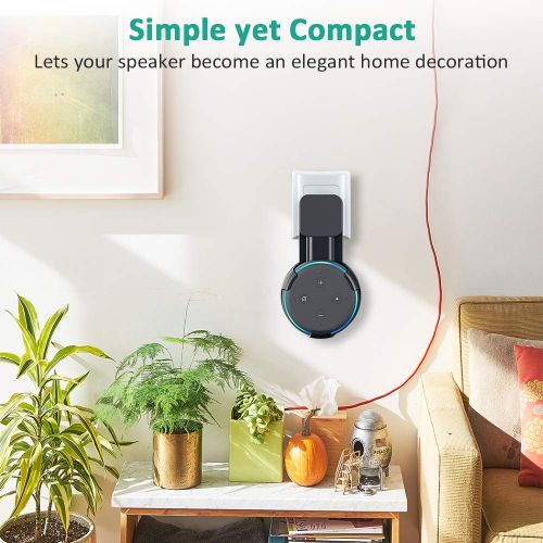  [아마존 핫딜]  [아마존핫딜]Cocoda Halterung Wandhalterung Stander fuer Dot (3. Gen.), Platzsparende Loesung fuer Smart Home Lautsprecher, Zubehoer fuer Dot 3nd Generation mit Kabelanordnung Keine Chaotische Draht