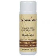 Coconix Colourlock Leather Fresh Dye DIY Repair Colour Restorer for Scuffs and Small Cracks on car interiors 150 ml Compatible with Bentley Magnolia