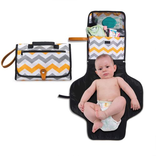  [아마존베스트]Cocoon Kids Diaper Changing Pad for Infants-Portable Diaper Changing Kit for Dads&Moms-Changing Station...