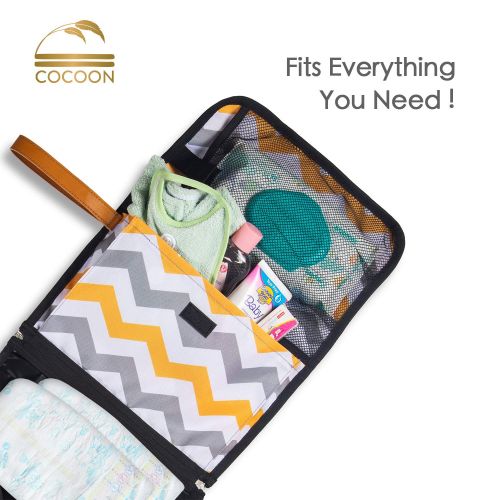  [아마존베스트]Cocoon Kids Diaper Changing Pad for Infants-Portable Diaper Changing Kit for Dads&Moms-Changing Station...