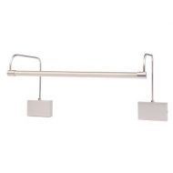 Cocoweb 30 Direct Wire Picture Light in Satin Nickel