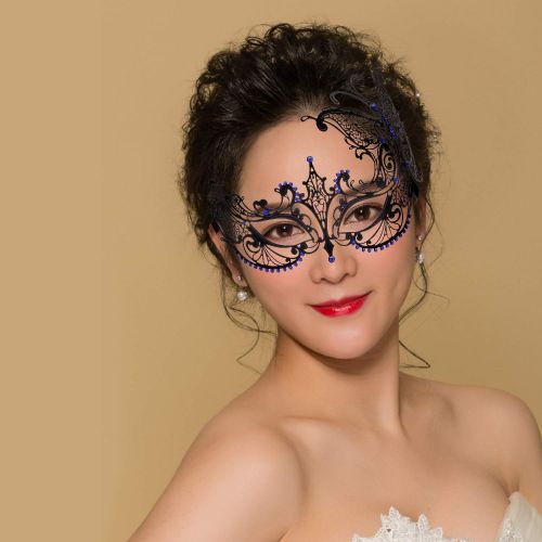  Coddsmz Couples Venetian Masquerade Mask Set Luxury Style Princess Party Mask