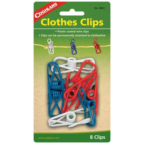  Coghlans Clothes Clips 8 Pack by Coghlans