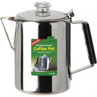 Coghlans 9-Cup Stainless Steel Coffee Pot, Silver