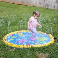 Cokil cokil Summer Children Play Toy Inflatable Outdoor Water Spray Mat Sprinkler Cushion Beach Toys
