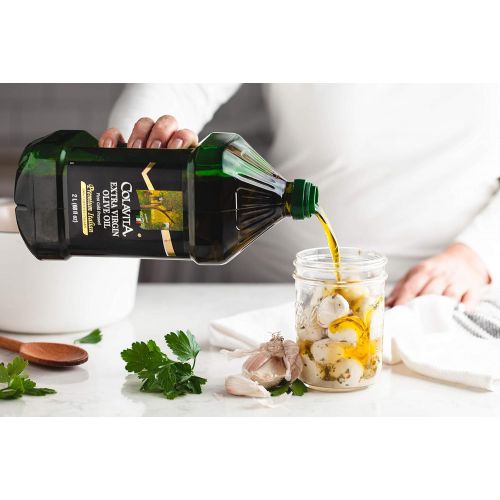  [아마존 핫딜]  [아마존핫딜]Colavita Premium Italian Extra Virgin Olive Oil, 68 fl. oz. (2 Liters) Jug