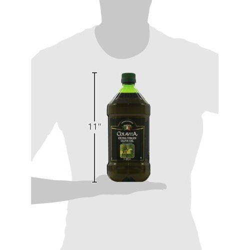  [아마존 핫딜] [아마존핫딜]Colavita Extra Virgin Olive Oil, First Cold Pressed, (2 Liters) 68 Fl Oz (Pack of 1)