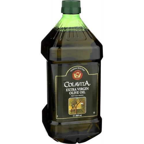  [아마존 핫딜] [아마존핫딜]Colavita Extra Virgin Olive Oil, First Cold Pressed, (2 Liters) 68 Fl Oz (Pack of 1)