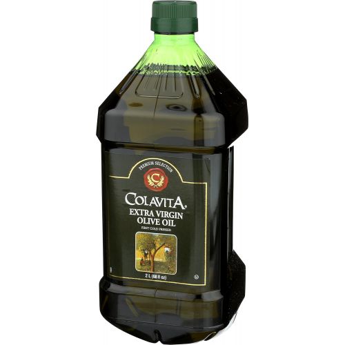  [아마존 핫딜] [아마존핫딜]Colavita Extra Virgin Olive Oil, First Cold Pressed, (2 Liters) 68 Fl Oz (Pack of 1)