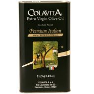 Colavita Premium Italian Extra Virgin Olive Oil Tin, 3 Litres