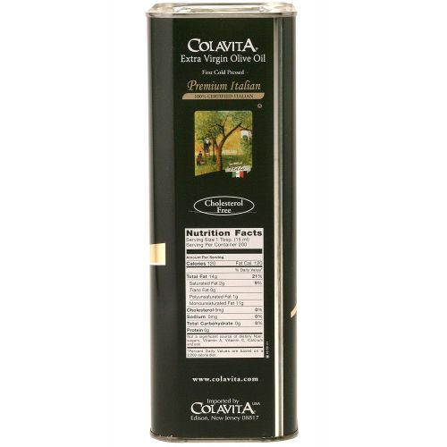  Colavita Premium Italian Extra Virgin Olive Oil Tin, 3 Litres
