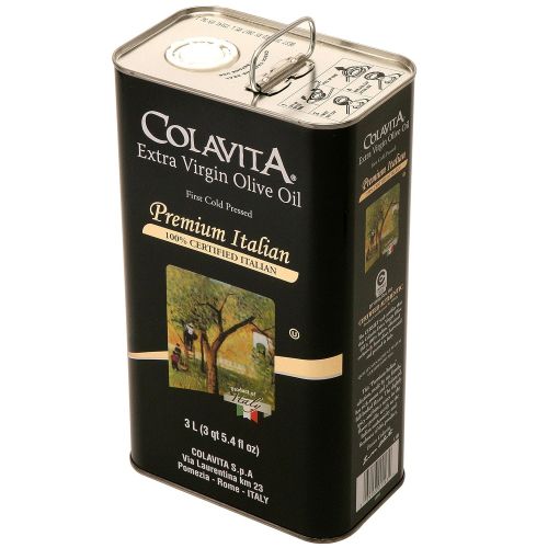  Colavita Premium Italian Extra Virgin Olive Oil Tin, 3 Litres