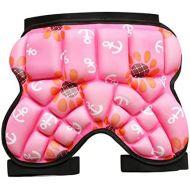 Colcolo Adjustable 3D Padded Hip Protection Shorts Butt Guard Pad Lightweight for Skiing Children