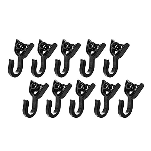  Colcolo 10 Pieces Camping Outdoor Clips, Caravan, Indoor, Tent, Pole, Lantern, Hook