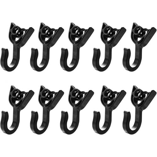  Colcolo 10 Pieces Camping Outdoor Clips, Caravan, Indoor, Tent, Pole, Lantern, Hook