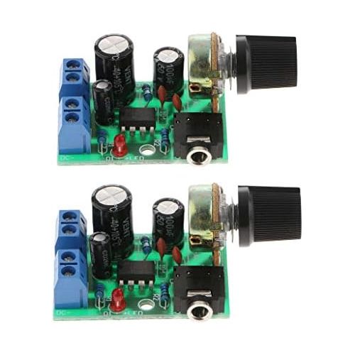  Colcolo 2 x Amplifier Mono Board LM386 Mini Audio Power Amplifier Board DC3 12 V AMP