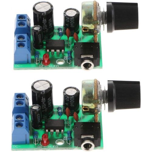  Colcolo 2 x Amplifier Mono Board LM386 Mini Audio Power Amplifier Board DC3 12 V AMP