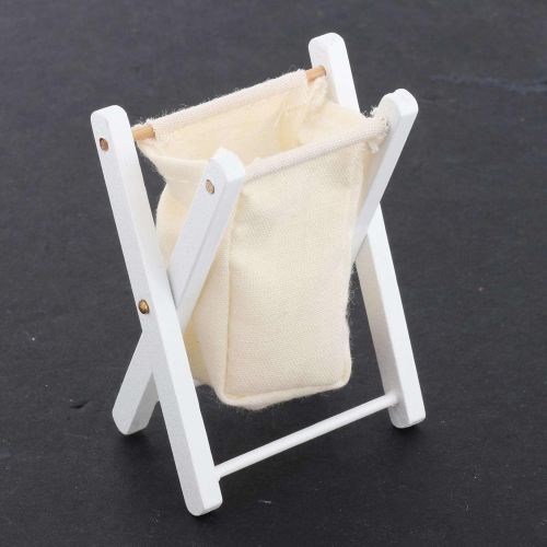  Colcolo 1/12 Scale Furniture Dollhouse Parts Exquisite Craftsmanship Toy Interior House Model Potted Landscaping for Children Toddlers Kids Role Playing - White