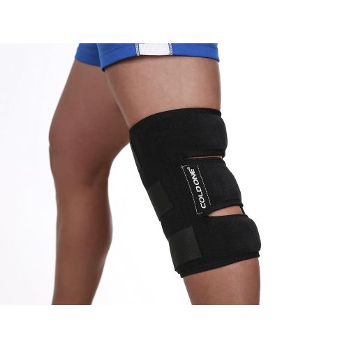  Cold One Knee Ice Pack Soft Brace + Compression Cold Therapy 360º knee Ice Wrap, 15-20 min of 32ºf Knee Icing Recommended by Ortho MDs Safe and Effective. Universal Size. Clinical Quality.