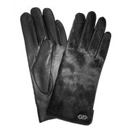Cole+Haan Cole Haan Womens Haircalf Leather Wool Lined Glove Black