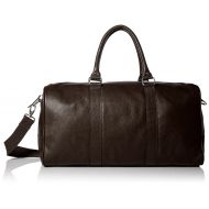 Cole+Haan Cole Haan Mens Pebble-Leather Duffle Bag