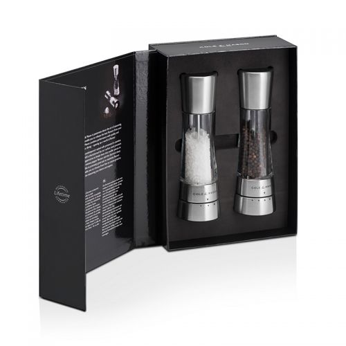  Cole & Mason Derwent Salt and Pepper Mill Gift Set