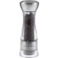 Cole & Mason Gourmet Precision Windermere Pepper Mill, Stainless Steel and Acrylic 16.5 cm