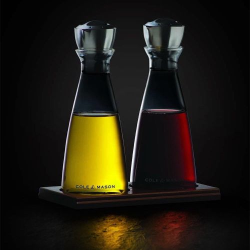  Cole & Mason Glass Oil And Vinegar Pourer Set With Flow Select (1)