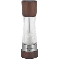 Cole & Mason Derwent Salt Mill - Gourmet Precision Salt Grinder - Refillable Seasoning and Spice Tools - Adjustable Seat, Himalayan and Kosher Salt Grinder Settings - Forest Wood