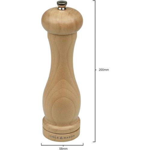  Cole & Mason Muehlen, Beech, 20 cm