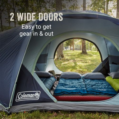 콜맨 Coleman Skydome XL Tent: 10-Person 3-Season