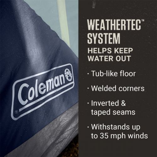 콜맨 Coleman Skydome XL Tent: 10-Person 3-Season