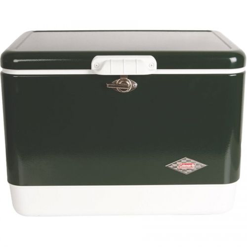 콜맨 Coleman Vintage Steel Belted Cooler - 54qt