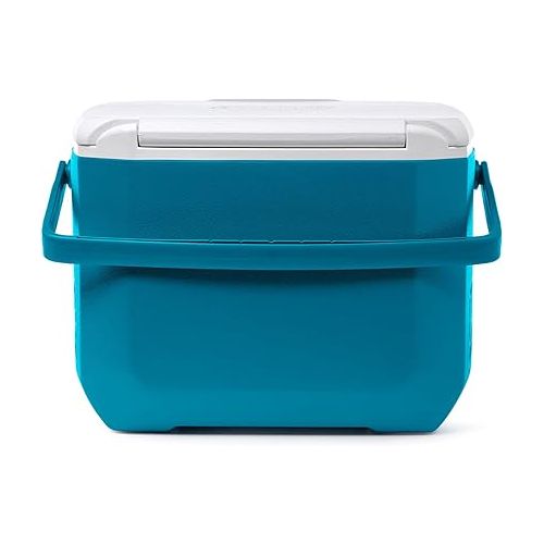 콜맨 Coleman Chiller Series 16qt Insulated Portable Cooler, Hard Cooler with Heavy Duty Handle & Ice Retention, Great for Beach, Picnic, Camping, Tailgating, Groceries, Boating, & More