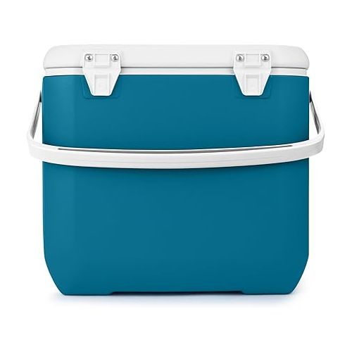 콜맨 Coleman Chiller Series 30qt Insulated Portable Cooler, Hard Cooler with Ice Retention & Heavy-Duty Handle, Great for Beach, Picnic, Camping, Tailgating, Groceries, Boating & More