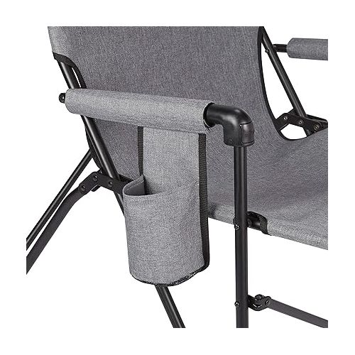 콜맨 Coleman Forester Outdoor Seating Set, Bucket Chair/Deck Chair/Sling Chair/Footstool Options, Versatile Design with Steel Frame & Carry Bag Included; Great for Camping, Tailgating, & Lounging