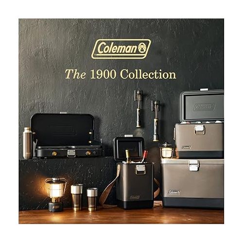 콜맨 Coleman 1900 Collection 200/600 Lumens Premium LED Lantern, Durable Impact & Water-Resistant Lantern with Adjustable Brightness Settings & Carry Handle