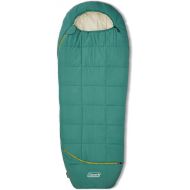 Coleman Big Bay Mummy Sleeping Bag, Cool-Weather 0°F/20°F/40°F Camping Sleeping Bag for Adults with Foot Ventilation and Compression Stuff Sack, Big & Tall