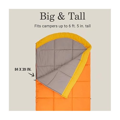 콜맨 Coleman Arch Bay 15F BT Sleeping Bag Daffodil C1