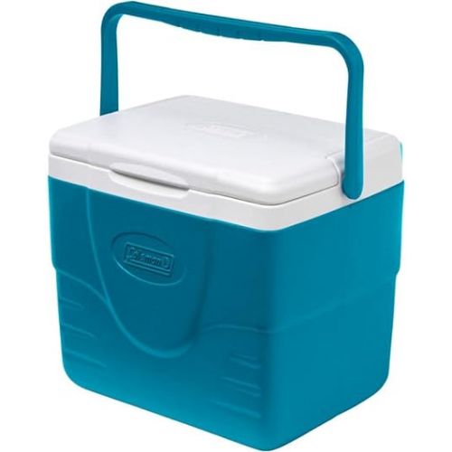 콜맨 Coleman Chiller Series 9qt Insulated Cooler Lunch Box, Portable Hard Cooler with Ice Retention & Heavy-Duty Handle, Great for Camping, Tailgating, Beach, Picnic, Groceries, Lunch, & More