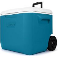 Coleman Chiller Series 60qt Wheeled Portable Cooler, Insulated Hard Cooler with Ice Retention & Heavy-Duty Wheels & Handle, Great for Camping, Tailgating, Beach, Picnic, Groceries, Boating & More